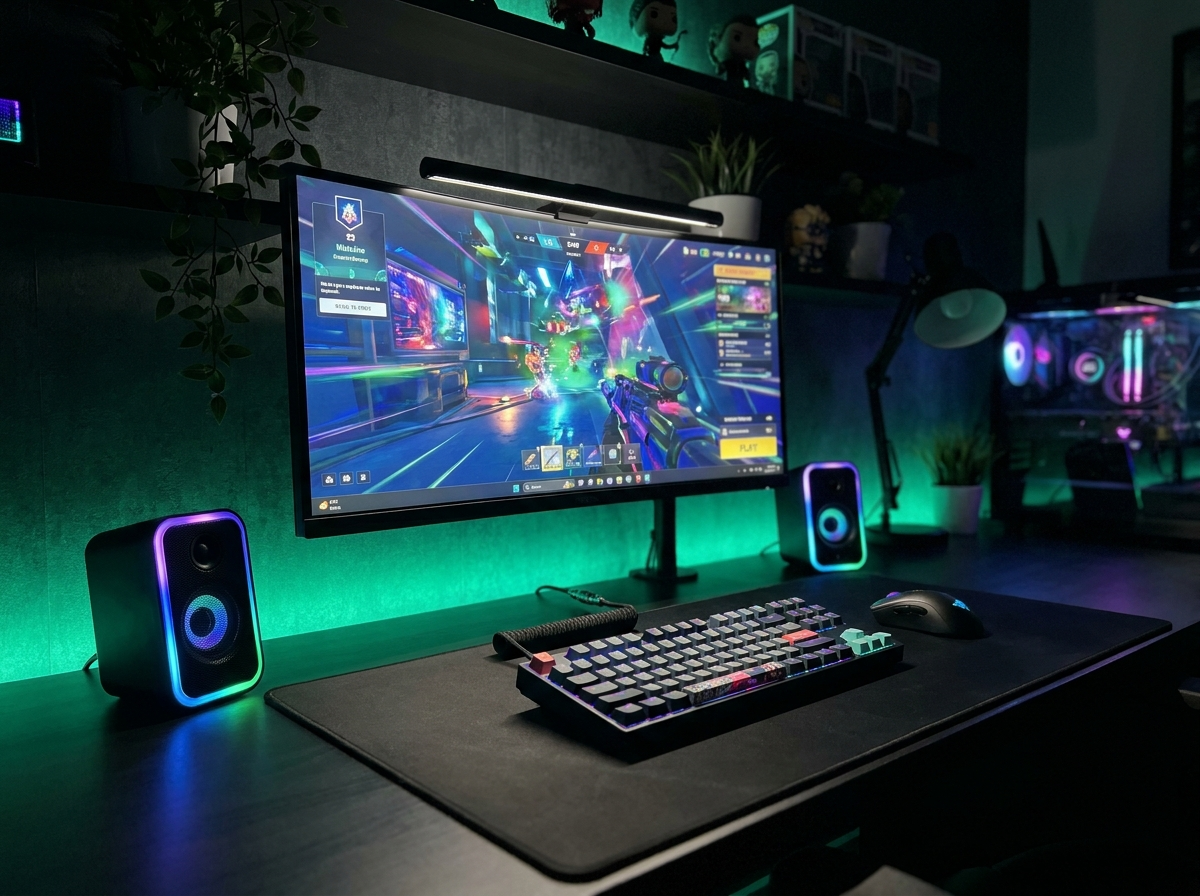 Reactive RGB sound built for game nights